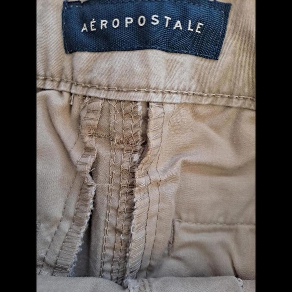 Aeropostale Short Chino Tan Shorts‎ Size 0 - Picture 3 of 5